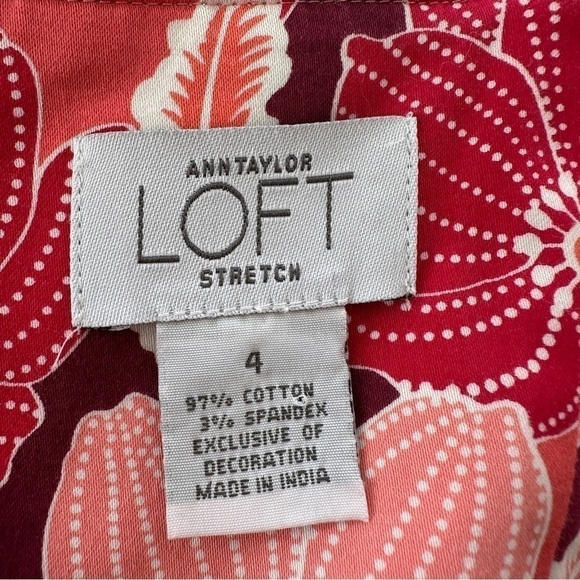 Ann Taylor LOFT dress, empire waisted, fitted, sleeveless with spaghetti  straps - Picture 12 of 13